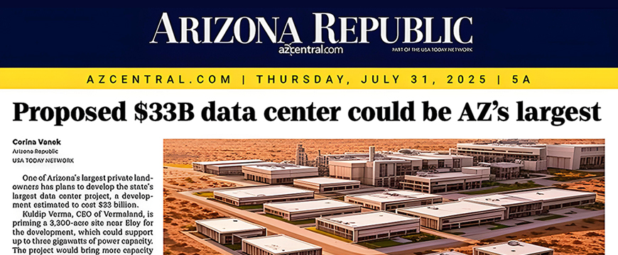 Proposed $33B data center could be AZ’s largest